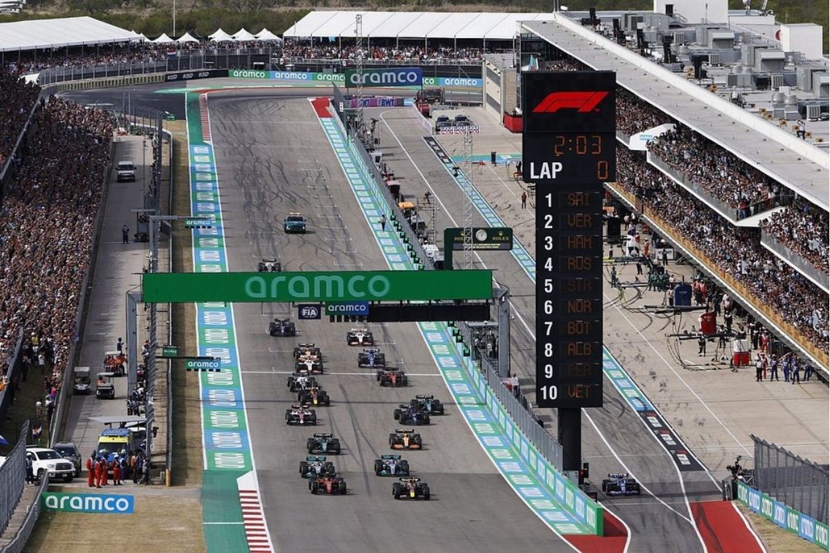 El Gran Premio de Estados Unidos 2023 es la decimoctava prueba en el calendario 2023 de la Fórmula 1. | Foto: Cortesía.