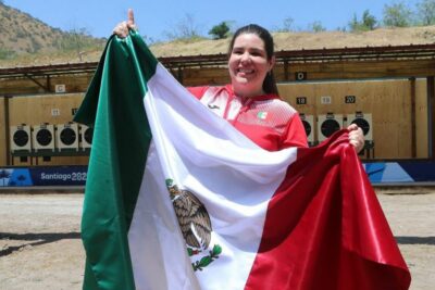 La mexicana Alejandra Zavala conquistó la medalla de oro en Tiro en la final de pistola 25 metros femenil.