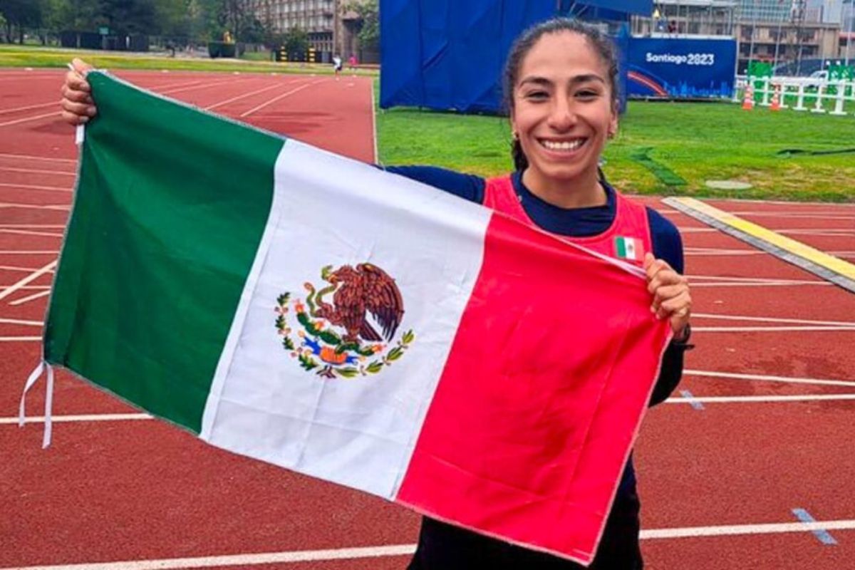 La mexicana Mayan Oliver ganó la prueba de Pentatlón Moderno en los Juegos Panamericanos Santiago 2023. | Foto: Cortesía.
