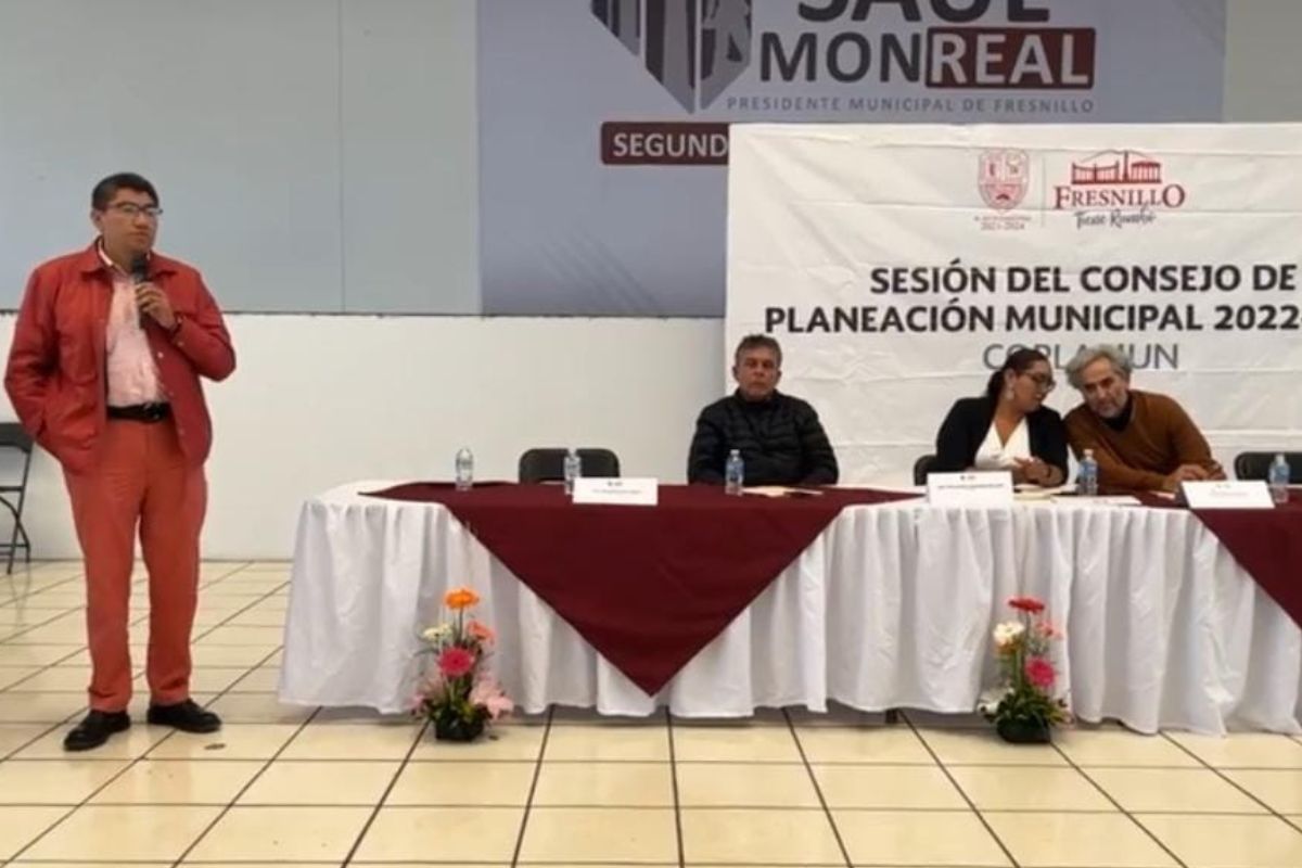 Saúl Monreal en la última reunión del Codemun | Foto: Ángel Martinez