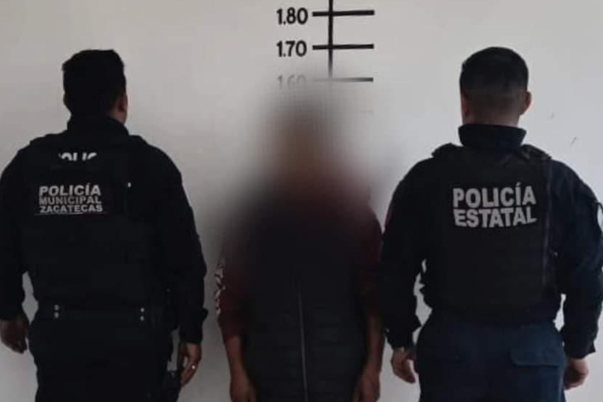 Detienen a un hombre por presunta comisión del delito de robo en Zacatecas