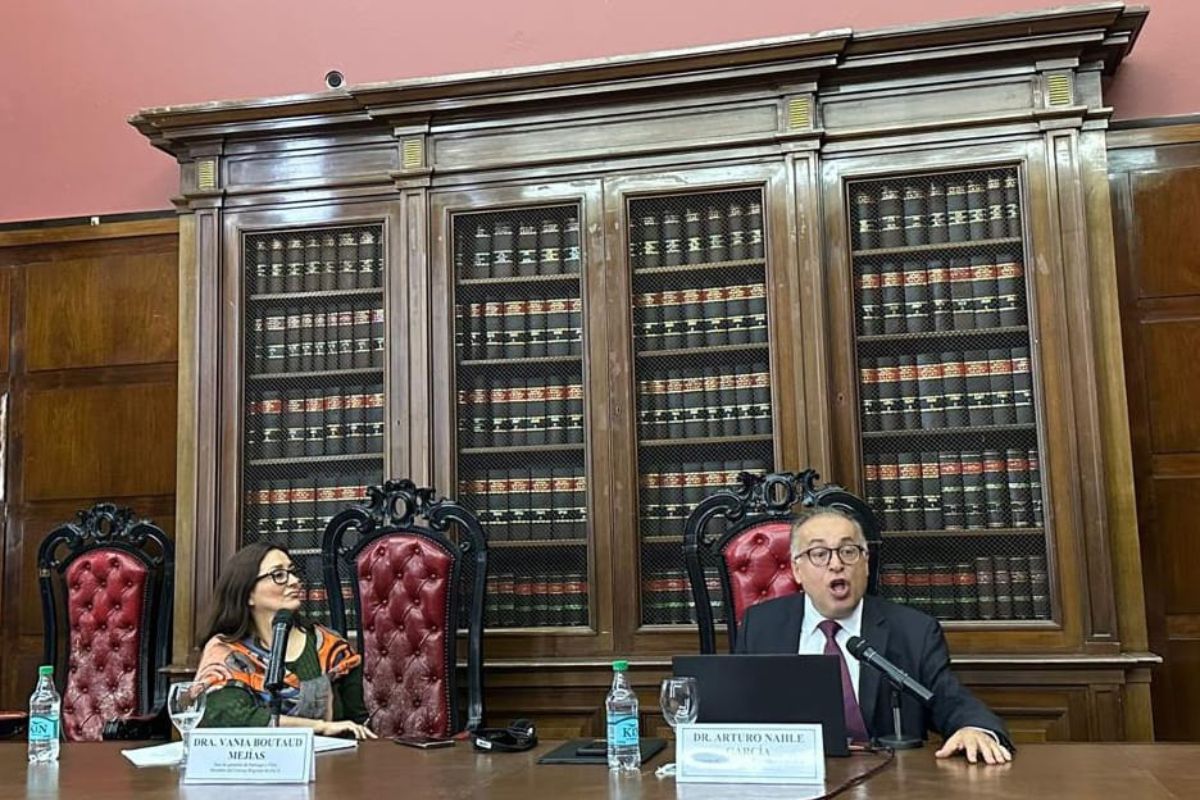 El Magistrado Arturo Nahle García; Presidente del Tribunal Superior de Justicia del Estado de Zacatecas y representante de México. | Foto: Cortesía.