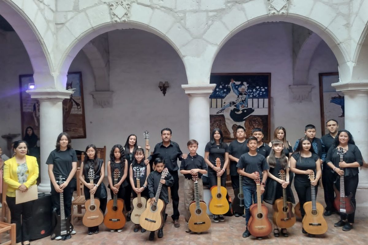 Escuela de Música Municipal Candelario Huizar. | Foto: Cortesía.
