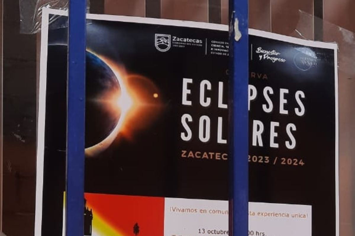 Eclipse solar en los museos comunitarios de Zacatecas | Foto: Cortesía.