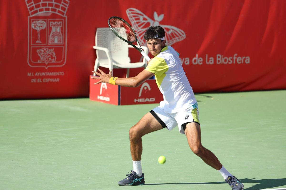 Emilio Nava alcanzó el puesto 145 de la ATP luego de su excelente actuación en el Challenger   celebrado  en Málaga (España) en donde cayó en la semifinal. | Foto: Cortesía.