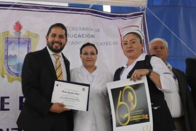 Festejan 60 años de la escuela de Enfermería Beatriz González Ortega en Fresnillo
