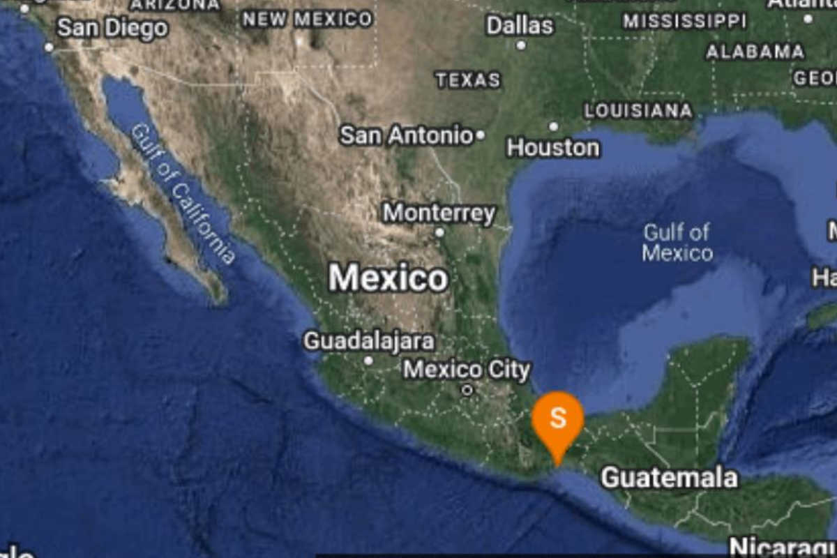 Se registra sismo en San Blas Atempa, Oaxaca