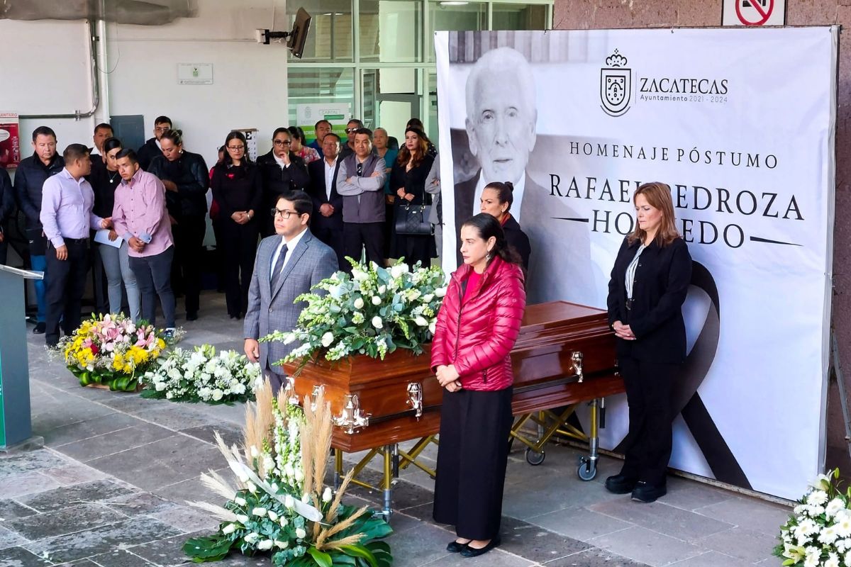 Homenaje a Rafael Pedroza Hornedo. | Foto: Cortesía.