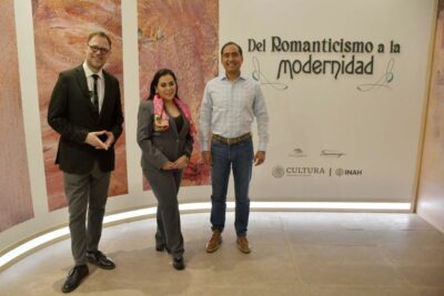 Invita alcalde de Guadalupe a visitar exposición ‘Del romanticismo a la modernidad’