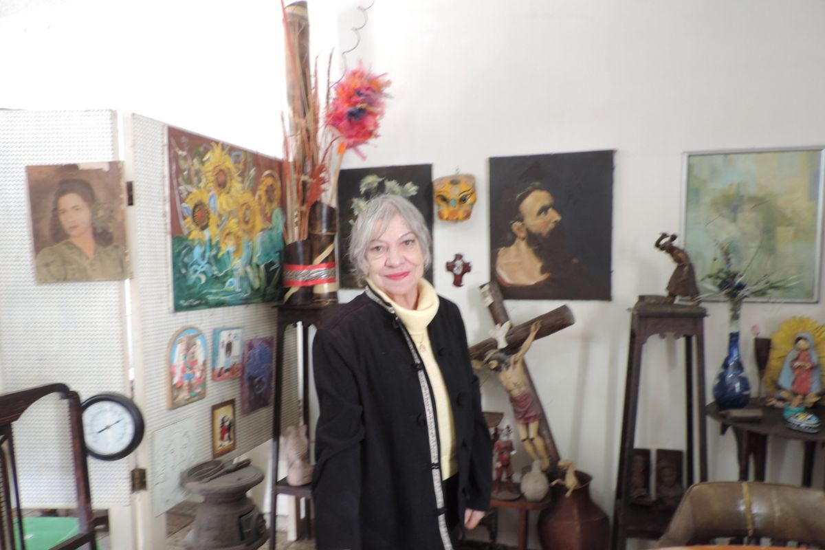 Martha Georgina Muro González, artista de la plástica | Foto: Silvia Vanegas 