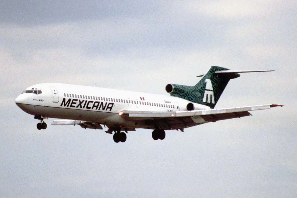 Avión de Mexicana de Aviación