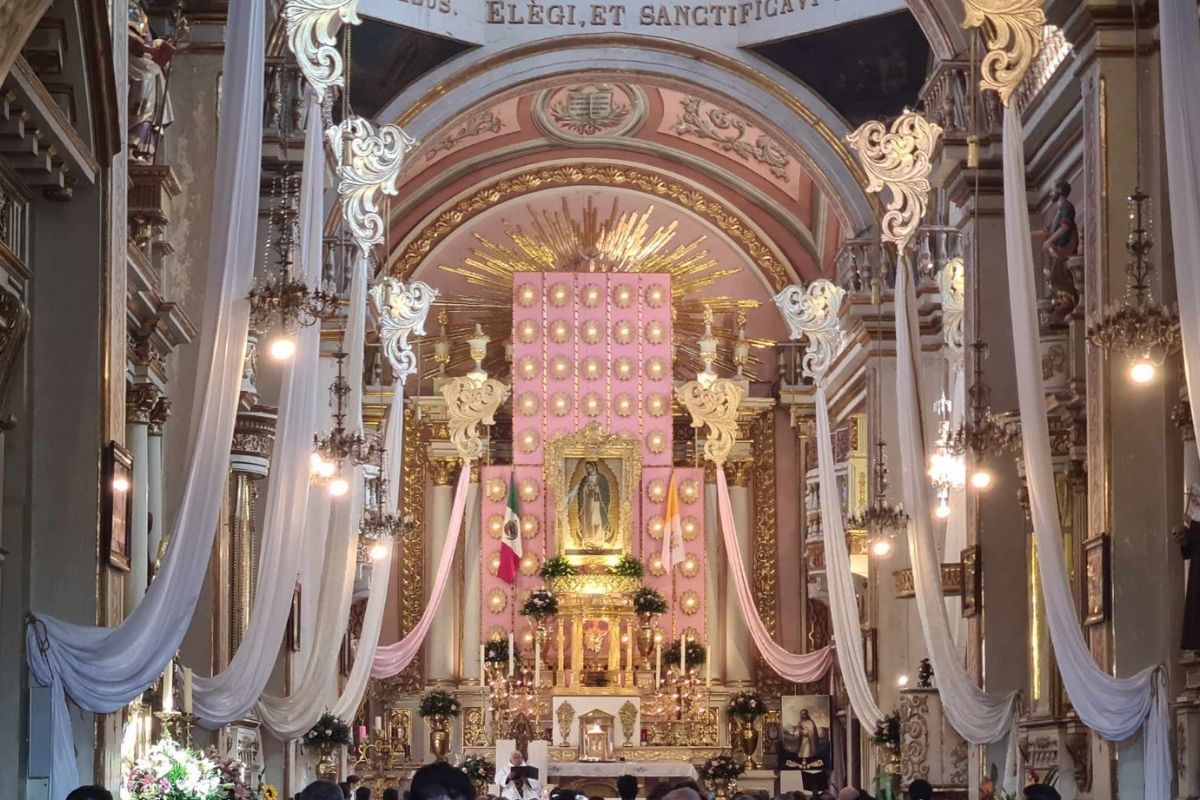 Día de la Virgen de Guadalupe. | Foto: Manuel Medina.