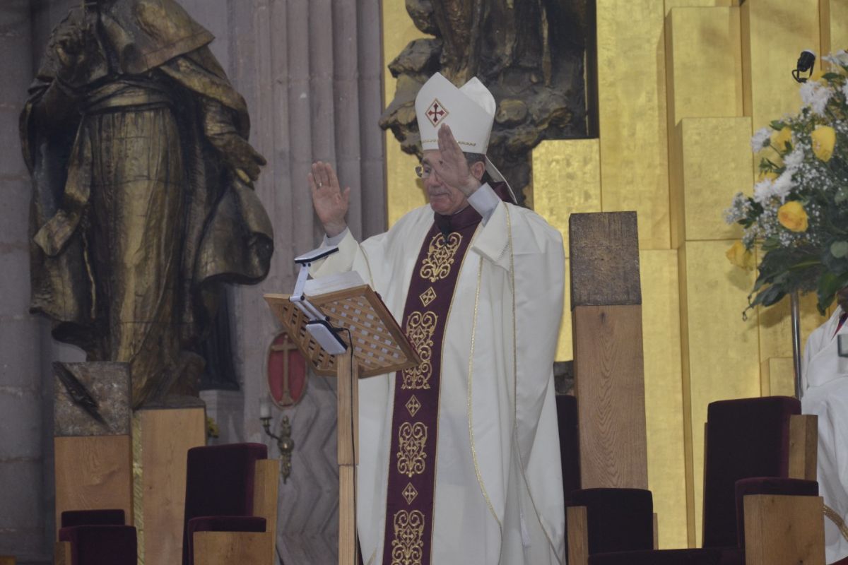 Obispo de la Diócesis de Zacatecas, Sigifredo Noriega Barceló. | Foto: Cortesía.