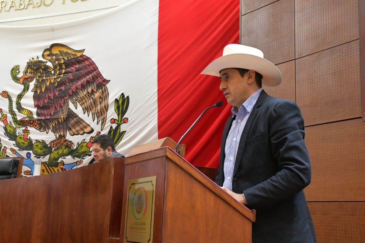 José Guadalupe Correa Valdez, diputado presidente de la comisión de presupuesto y cuenta pública en Zacatecas | Foto: Manuel Medina 