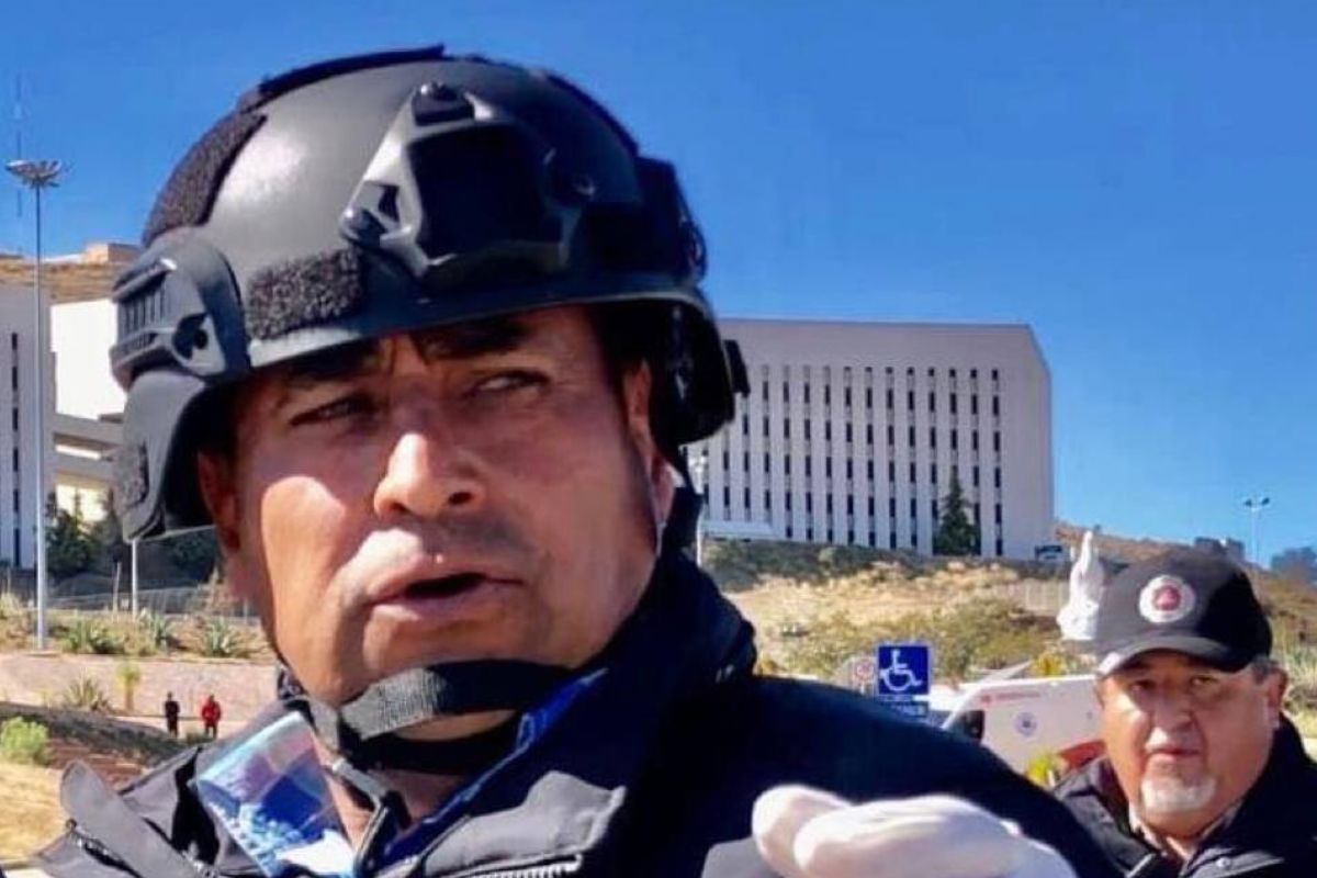 Jorge Gallardo, titular de Protección Civil en Zacatecas | Foto: Cortesía
