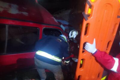 Accidente en carretera a Trancoso deja dos lesionados