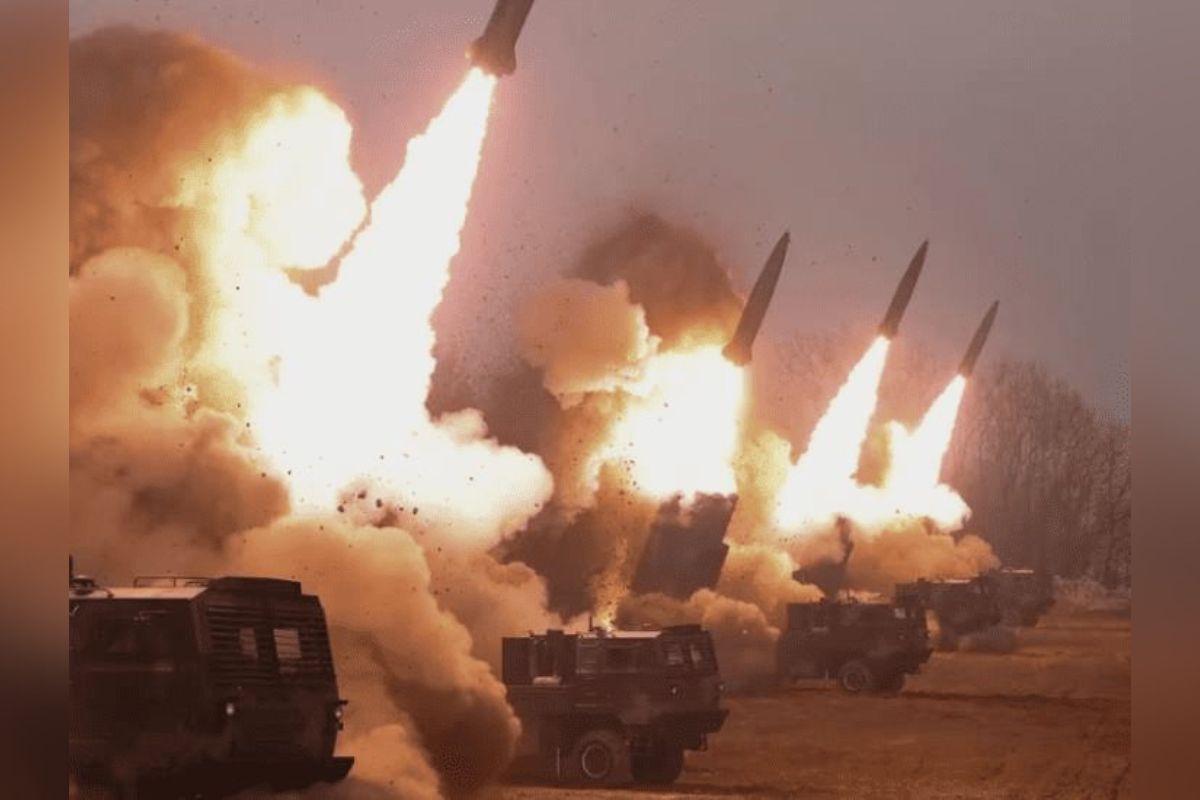 Corea del Norte disparara unos 200 proyectiles de artillería desde su costa oeste, informó el ministerio surcoreano de Defensa. | Foto: Cortesía.