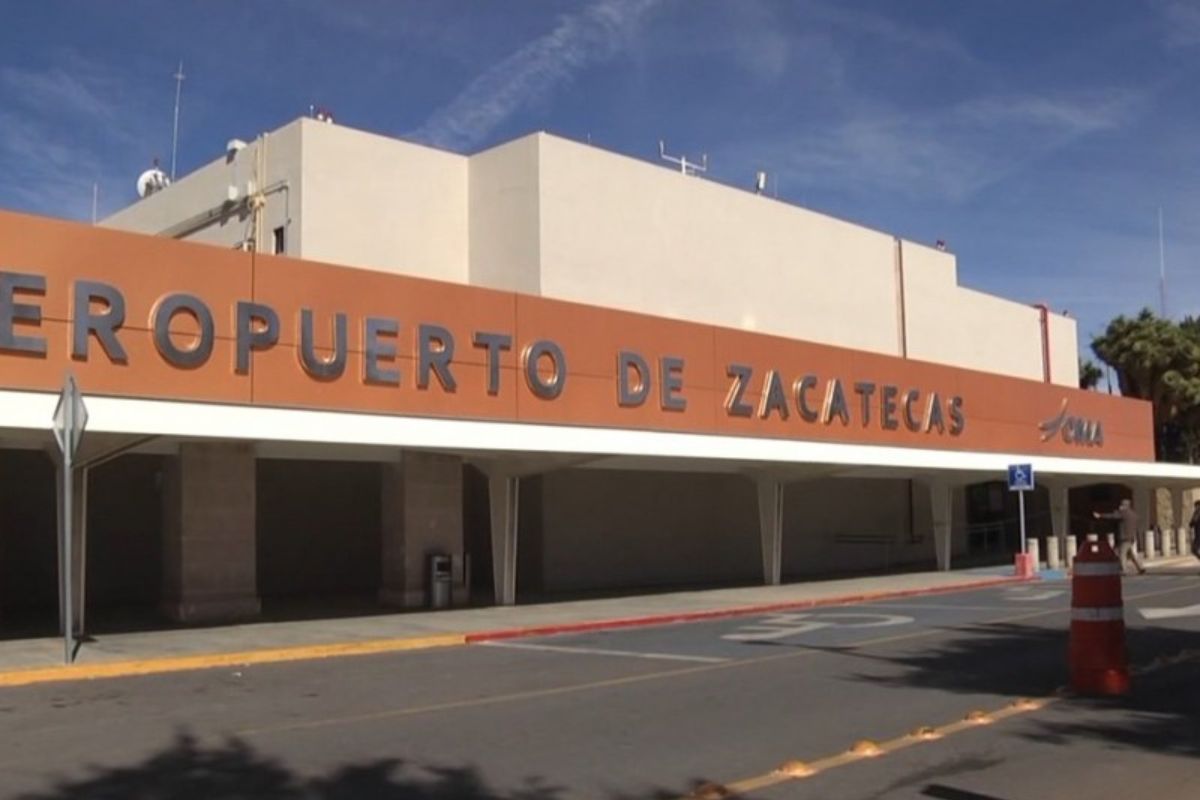Aeroméxico cancela vuelos en el Aeropuerto de Zacatecas. | Foto: Cortesía.