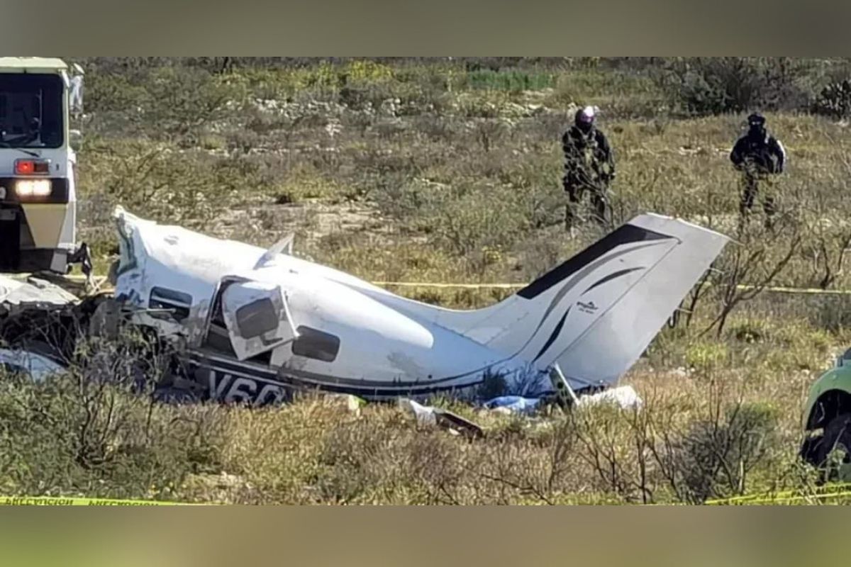 Una avioneta se desplomó este viernes 5 de enero en las inmediaciones del Aeropuerto Internacional Plan de Guadalupe, mueren cuatro personas.