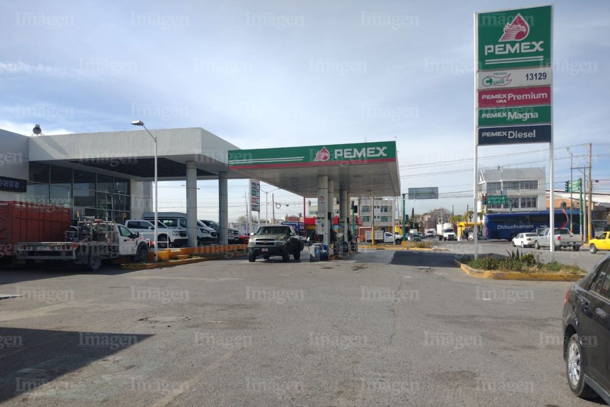 Civiles armados atacan a trabajador de una gasolinera en la colonia las Flores