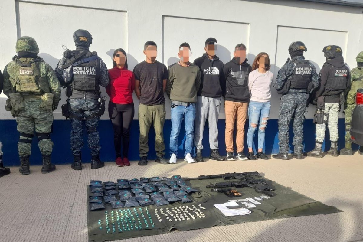 Fuerzas de seguridad desarticulan célula criminal en Zacatecas | Foto: Cortesía.