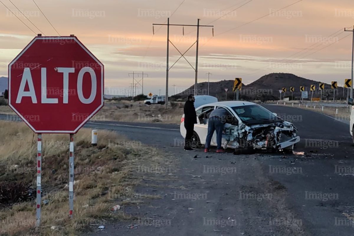 Accidente en carretera federal 45. | Foto: IMAGEN.