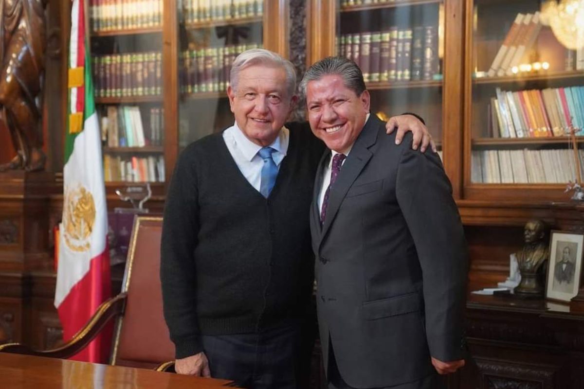 David Monreal Ávila y Andrés Manuel López Obrador. | Foto: Cortesía.