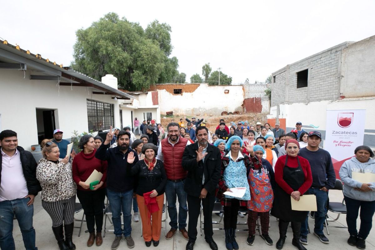 Gobierno de Zacatecas entrega más de 3 millones de pesos en apoyos a MiPymes del estado