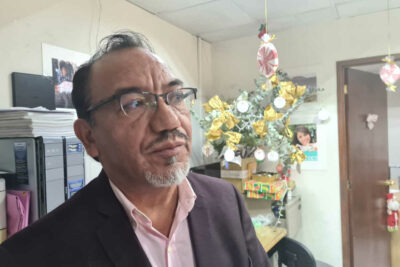 Juan Manuel Frausto Ruedas resaltó que hasta el mes de noviembre tenían el registro de 53 mil zacatecanos y zacatecanas en el extranjero con credencial de elector. | Foto: Cortesía