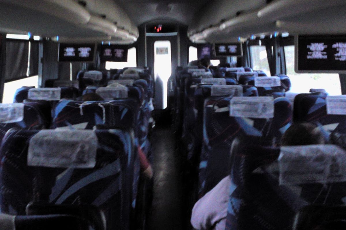 Muere mujer mientras viajaba en un autobús de la empresa Ómnibus de México