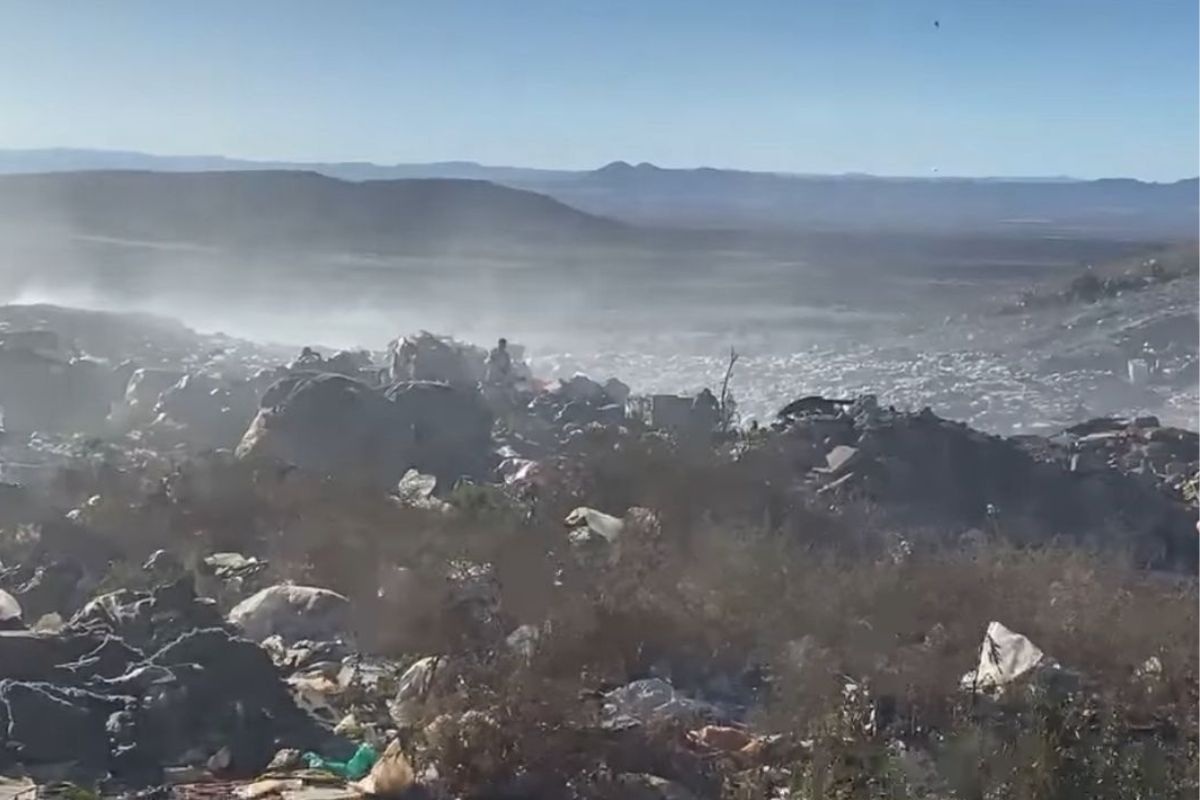 Tiradero de basura municipal de Fresnillo | Foto: Ángel Martinez 