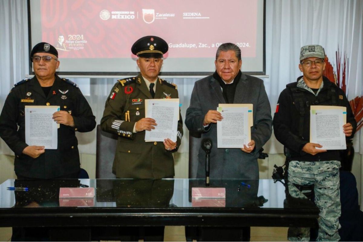Reafirma Gobernador David Monreal Ávila su compromiso con las labores de las fuerzas armadas a favor de la sociedad