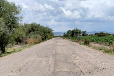 Reportan malas condiciones de la carretera de El Salto a San Jerónimo en Fresnillo