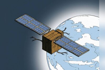 Científicos se preparan para lanzar un satélite hecho de madera; el primero en el mundo.