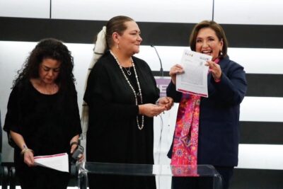 Xóchitl Gálvez ya es oficialmente candidata presidencial para las elecciones de 2024. | Foto: Cortesía.