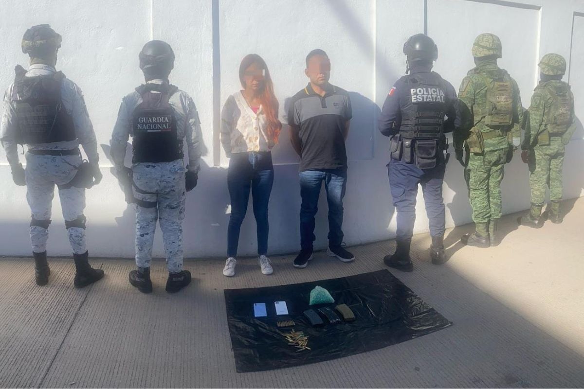 Logran detener a dos probables generadores de violencia uno de los detenidos; se identificó como líder de una célula delictiva con operación en San Luis Potosí.