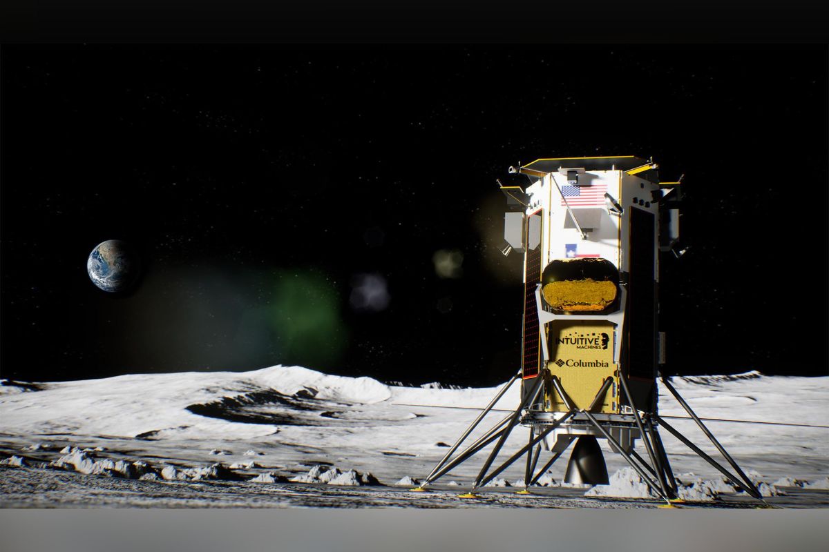 La NASA confirmó que el primer módulo espacial privado que aterrizó en la Luna se volcó de lado.