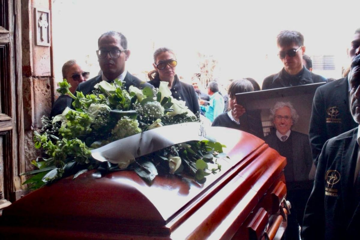 Homenaje de cuerpo presente a Juan Pérez Guardado | Foto: Ángel Martinez