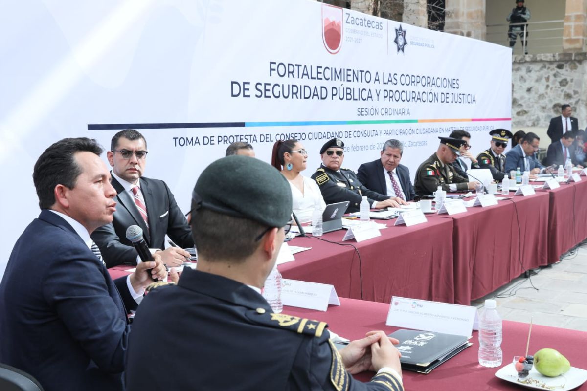 Magistrado Carlos Villegas fomenta cooperación y coordinación con autoridades de seguridad y justicia