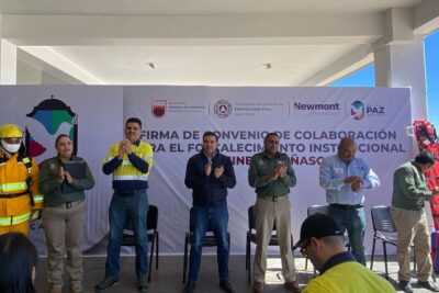 Newmont Peñasquito y Protección Civil Zacatecas, aliados en amparar la seguridad de la población