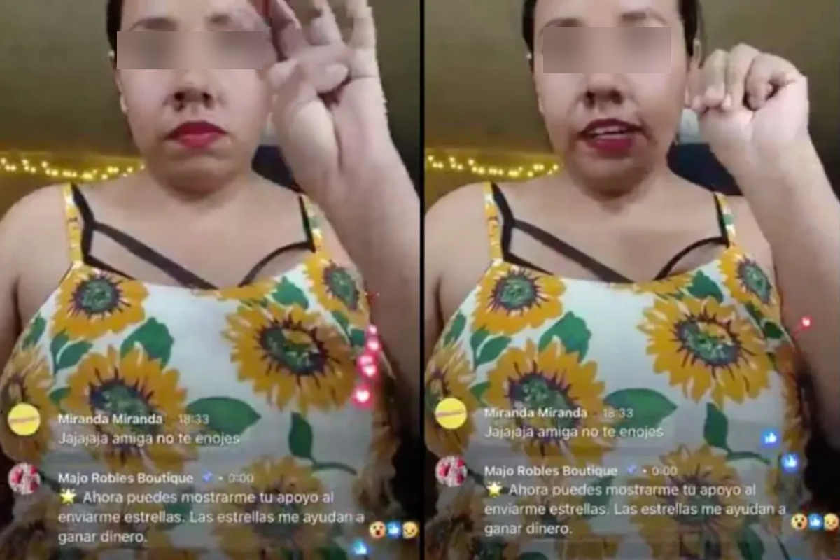VIDEO: Mujer es agredida en un live de Facebook por su pareja; así pidió ayuda