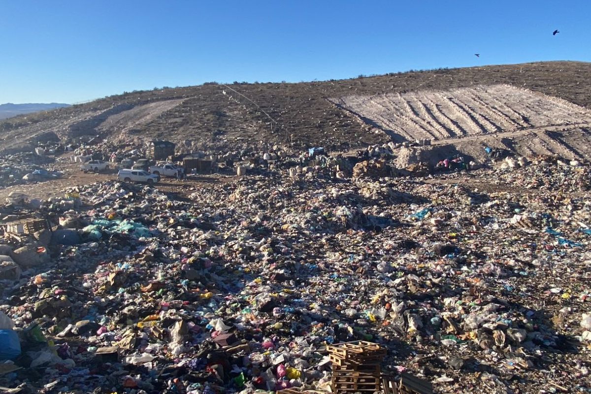 Tiradero de basura en Fresnillo |Foto: Ángel Martinez