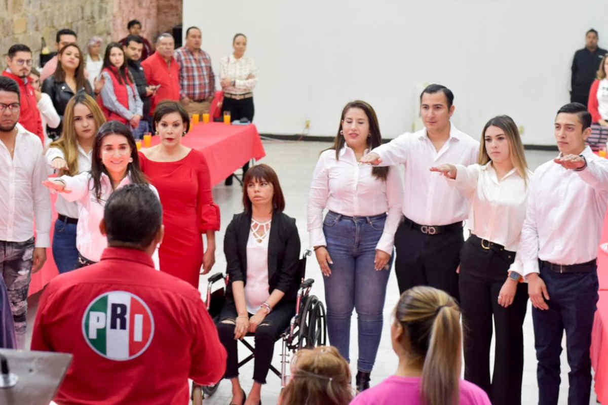 Rinde protesta Estructura Estatal de Movimiento Territorial del PRI en Zacatecas
