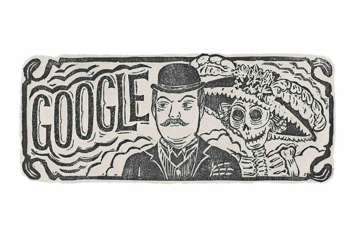 ¿Quién es José Guadalupe Posada y por qué tiene un Doodle de Google hoy?
