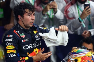 Sergio Checo Pérez recibió una sanción de cinco segundos de la Federación Internacional del Automóvil (FIA) durante el Gran Premio de Arabia Saudita 2024.