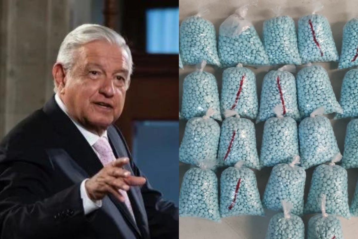 El presidente Andrés Manuel López Obrador aseguró en su conferencia de hoy que en México se produce muy poco fentanilo.