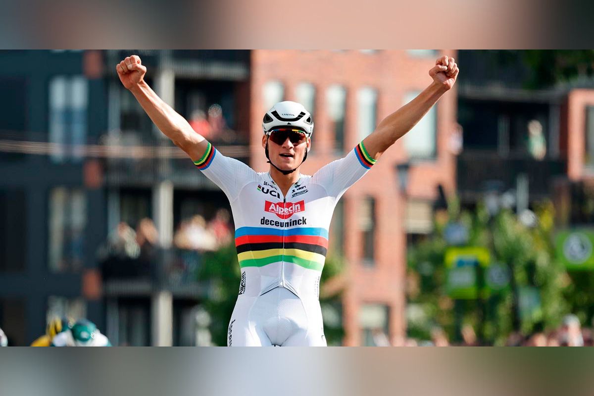 El neerlandés Mathieu van der Poel se convirtió en el séptimo ciclista de la historia en ganar tres veces la Vuelta a Flandes.