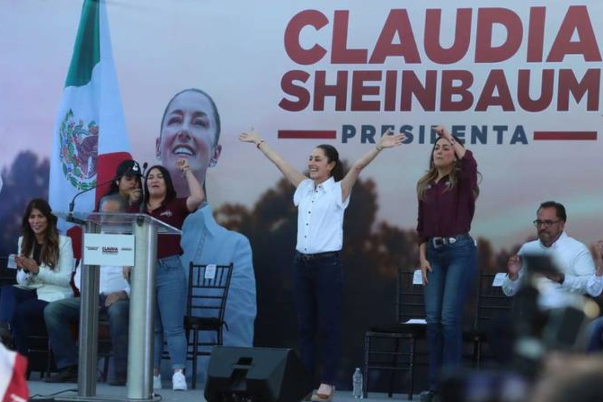 Claudia Sheinbaum; expresó como parte de su gira de campaña tenía que visitar Ciudad Juárez ya que esta ciudad es un símbolo de violencia.