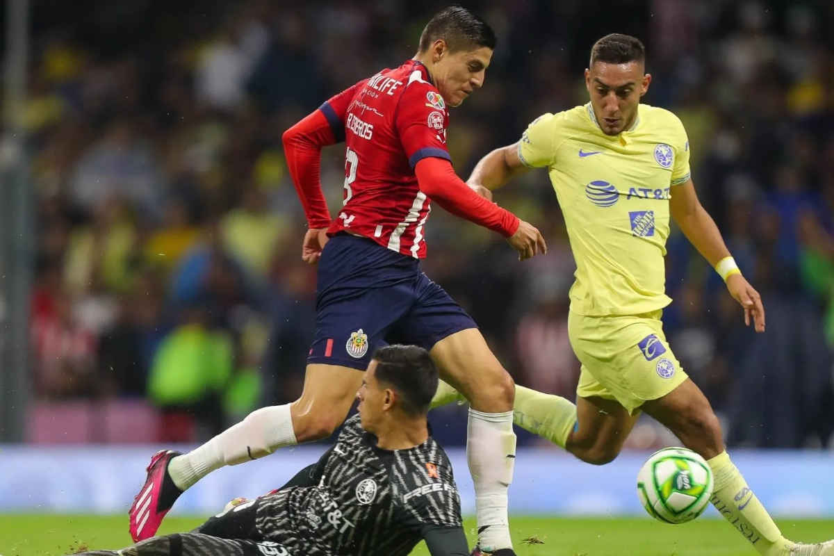 Chivas pierde en casa ante el América en la Concachampions