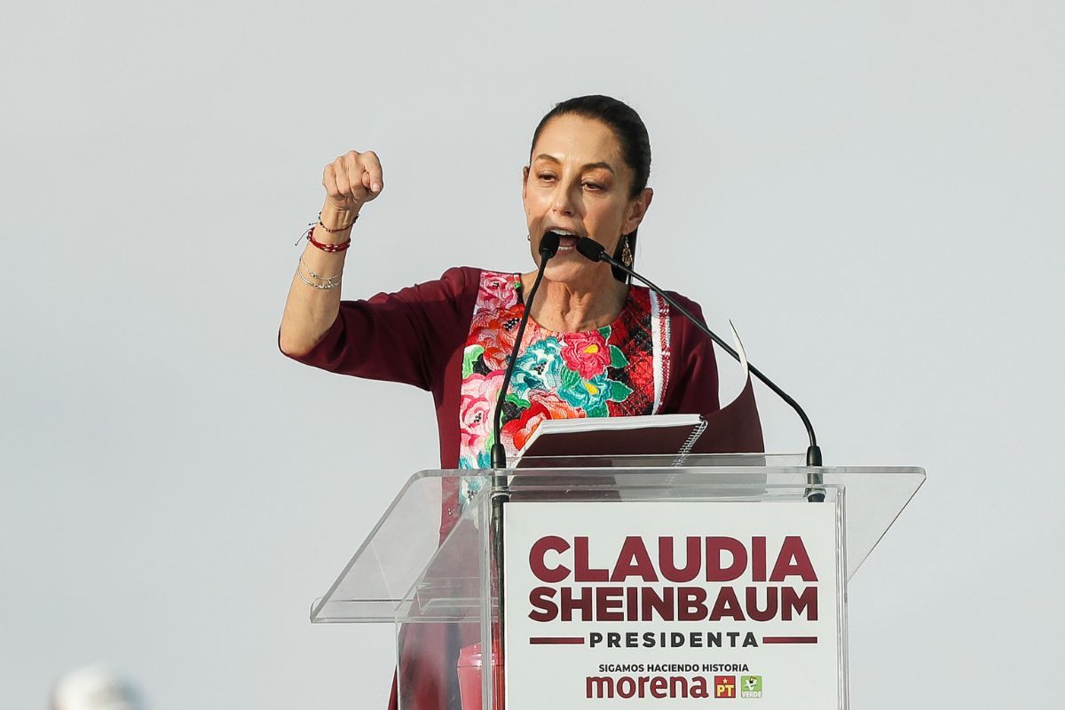 Candidata presidencial de Morena, PT y Verde Ecologista, Claudia Sheinbaum. | Foto: Cortesía.